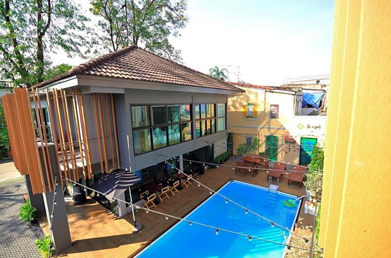 Nest By Sangob Hotell Bangkok Exteriör bild